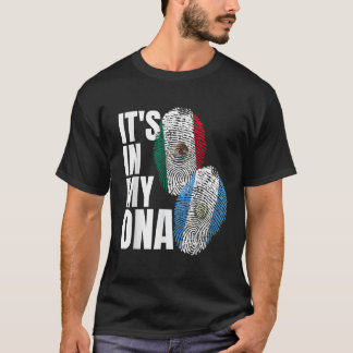 T-shirt Le Patrimoine De L'ADN Du Guatemala Et Du Mexique
