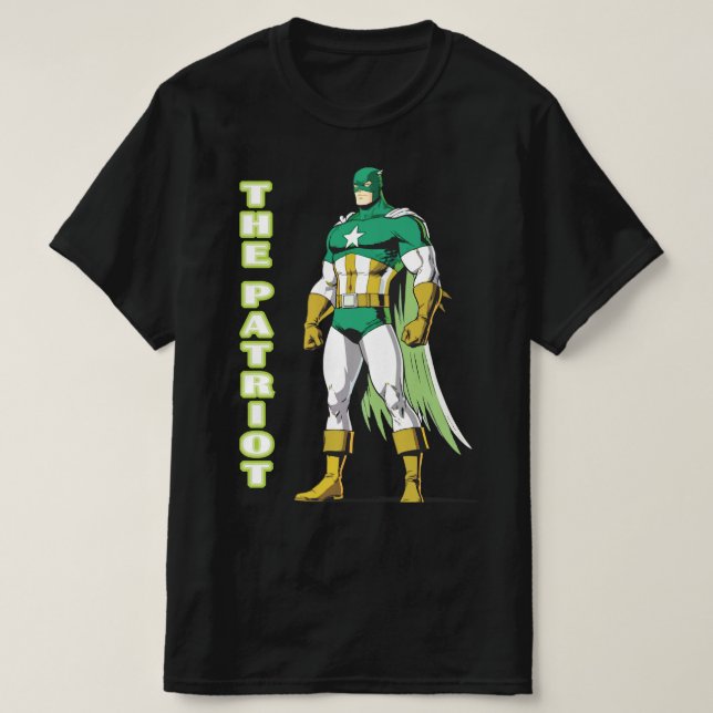 T-shirt Le Patriot Classic Superhero Tee (Design devant)