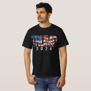 T-shirt Le patriotique Vintage Donald Trump 2020