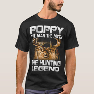 T-shirt Le Pavot L'Homme Le Mythe La Légende De La Chasse