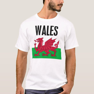 T-shirt Le Pays de Galles