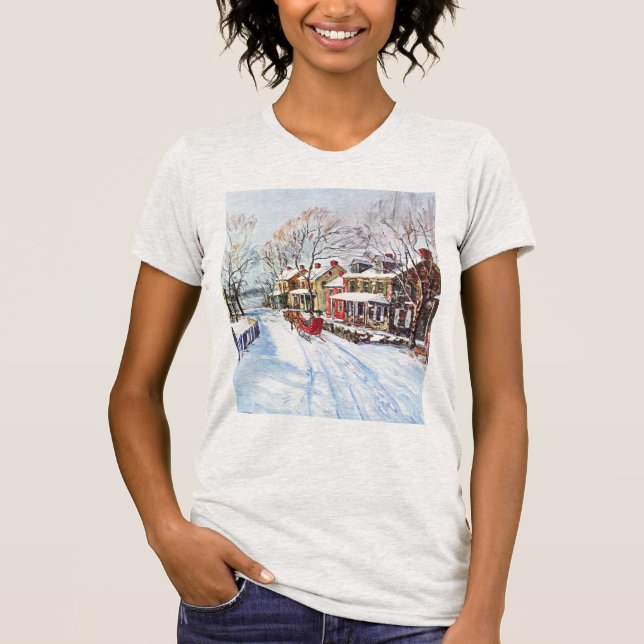 T-shirt Le pays des merveilles d'hiver (Devant)