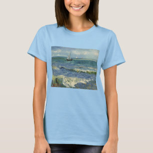 T-shirt Le paysage marin de Van Gogh aux Saintes Maries de