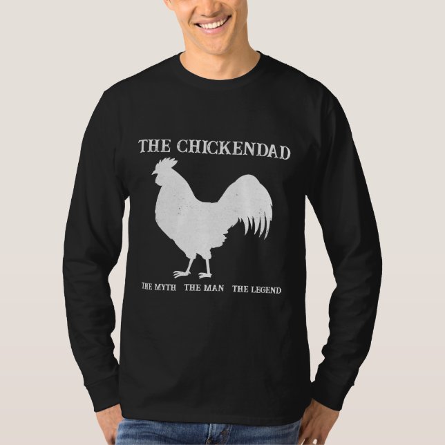 T-shirt Le Pe de papa de poulet (Devant)