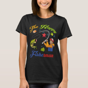 T-shirt Le pêcheur heureux