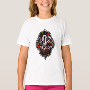T-shirt Le pélican comme symbole chrétien