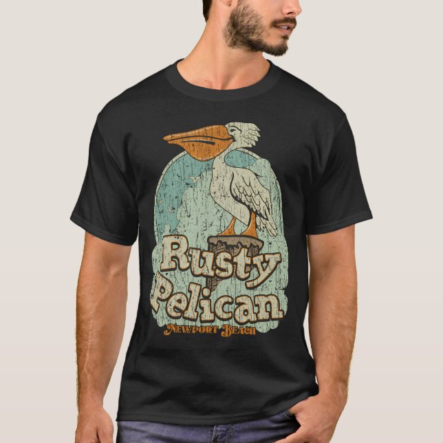 T-shirt Le Pélican Rouillé 1972 (Devant)