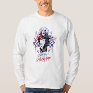 T-shirt Le peloton de suicide   Harley Quinn a encré le