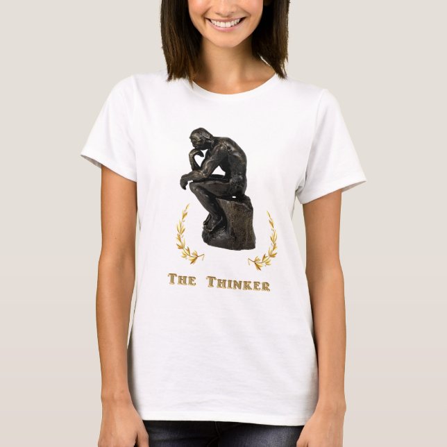 T-shirt Le penseur (Devant)