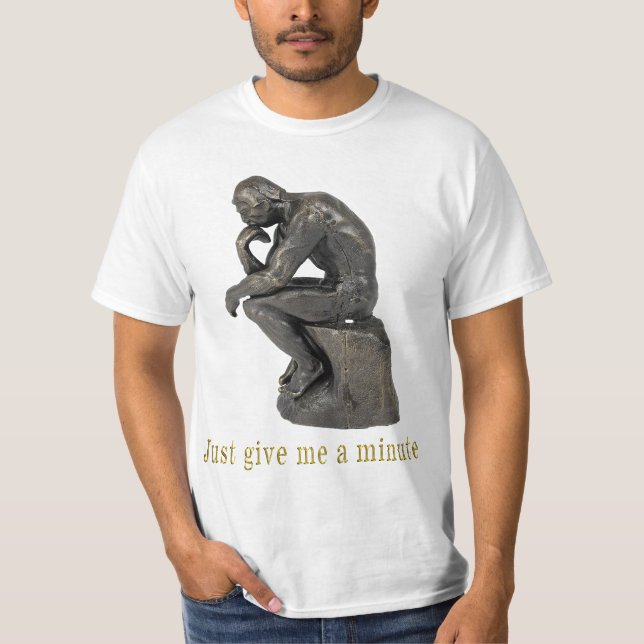 T-shirt le penseur (Devant)