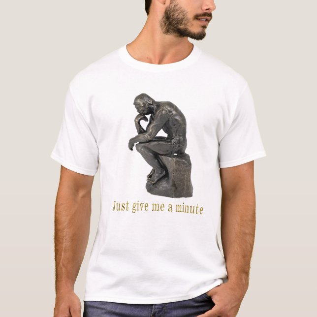 T-shirt le penseur (Devant)