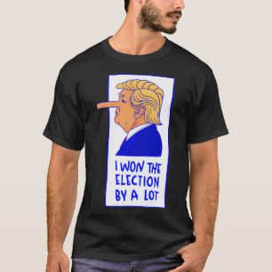 T-shirt Le perdant Donald Trump a gagné