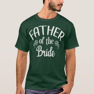 T-shirt Le père de la fête de la Mariage mariée