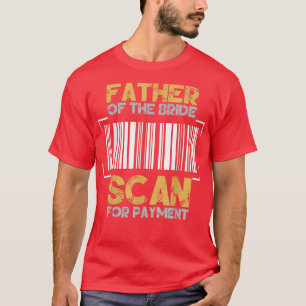 T-shirt Le Père De La Mariée Mariage Cérémonie De Réceptio