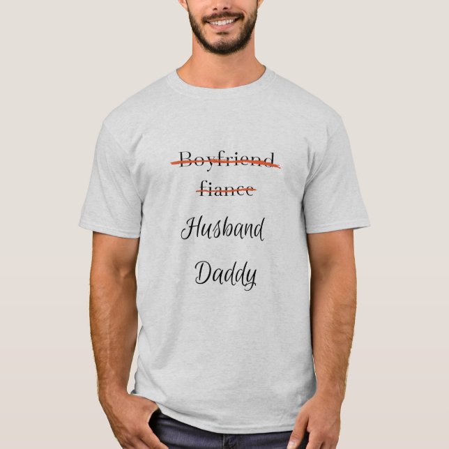 T-shirt Le père de l'époux Husband (Devant)