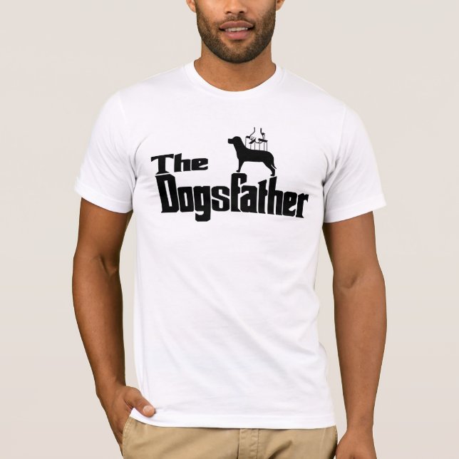 T-shirt Le père des chiens (Devant)