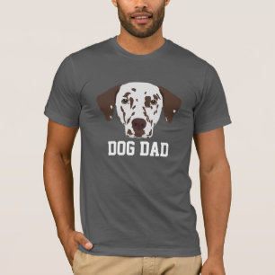 T-shirt Le père des chiens Fête des pères de Dalmatie B