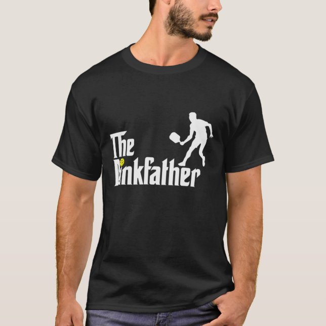 T-shirt Le Père Dink Pickleball Papa Funny Pickleball  (Devant)