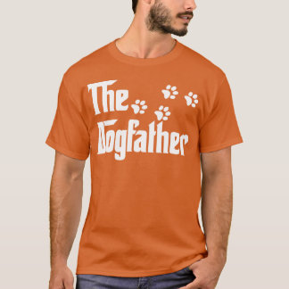T-shirt Le père Dogfather Funny père est vintage jour