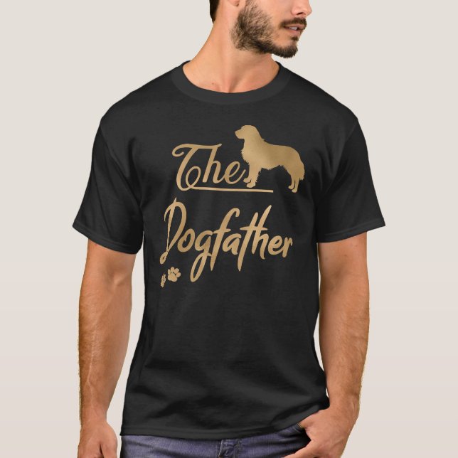 T-shirt Le père dogme doré (Devant)