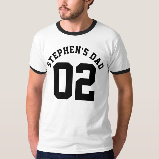 T-shirt Le père du sport s'appelle Jersey Baseball (Devant)