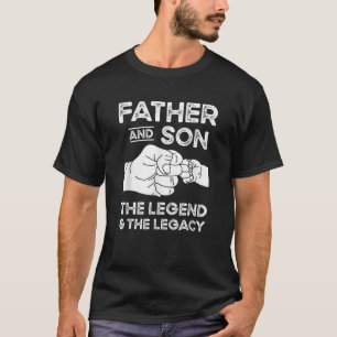 T-shirt Le Père et le Fils de la Légende et de l'Héritage