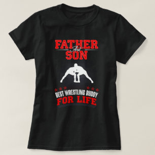 T-shirt Le père et le fils de la lutte