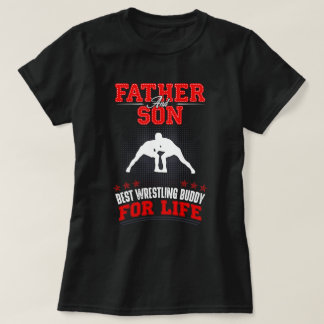 T-shirt Le père et le fils de la lutte