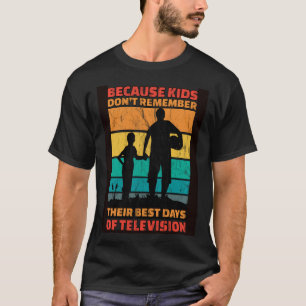 T-shirt Le Père et le Fils Soccer dire Vintage