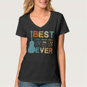 T-shirt Le Père Guitariste Meilleur Papa Jamais D A D Chor