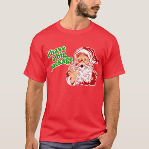 T-shirt Le père noël a un grand paquet