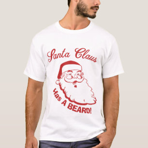 T-shirt Le Père Noël Avait Une Barbe