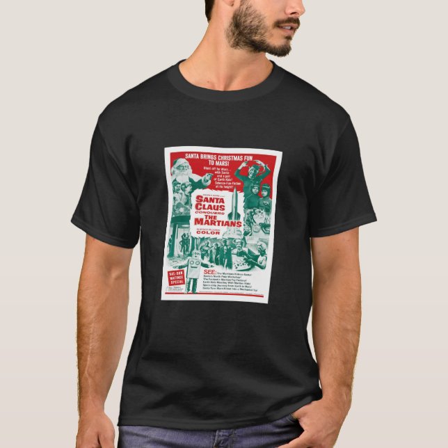 T-shirt Le Père Noël conquiert les Martiens Swea (Devant)