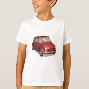 T-shirt Le père noël dans Fiat 500