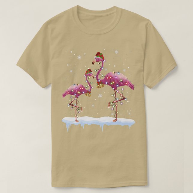 T-shirt Le Père Noël de Flamingo (Design devant)