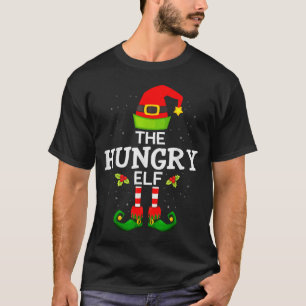 T-shirt Le Père Noël Elf Famillial Pyjama Correspondant