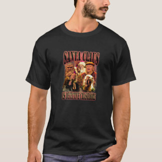 T-shirt Le Père Noël est l'inspecteur Crashmore je pense q