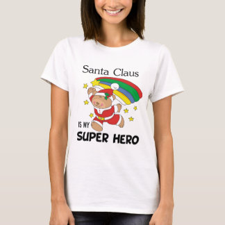 T-shirt Le père noël est mon Noël de super héros