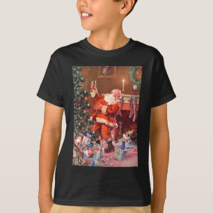 T-shirt Le père noël la nuit avant Noël