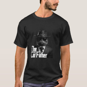 T-shirt Le père père Patersday Meilleur Anniversaire Chat