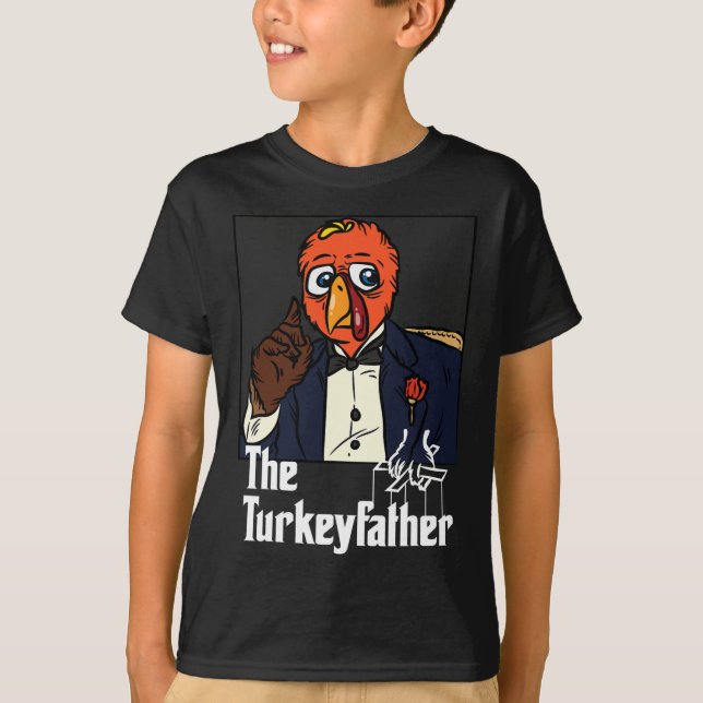 T-shirt Le père turc Thanksgiving Day Fun Meme Fall A (Devant)