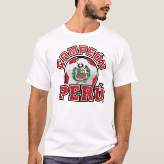 T-shirt Le Pérou Campeon - étiquette InKa1821