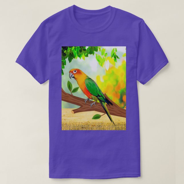 T-shirt Le perroquet 1 (Design devant)