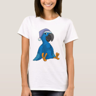 T-shirt Le perroquet au coucher avec casquette