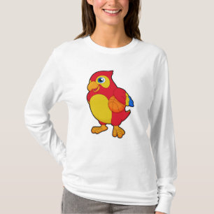 T-shirt Le perroquet dans les sports de basket