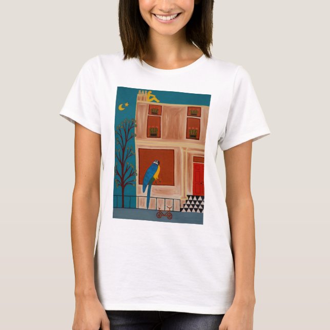T-shirt Le perroquet de Bush 2007 du berger (Devant)