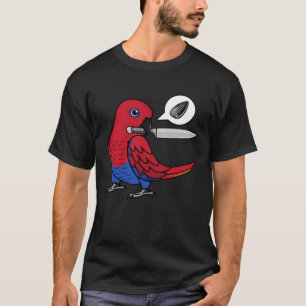 T-shirt Le Perroquet De Couteau Veut Des Graines I Eclectu