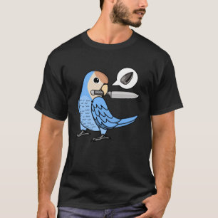 T-shirt Le Perroquet de couteau veut des graines Je Pêche