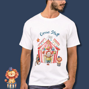 T-shirt Le personnel du cirque Big Top Carnival Cinquième