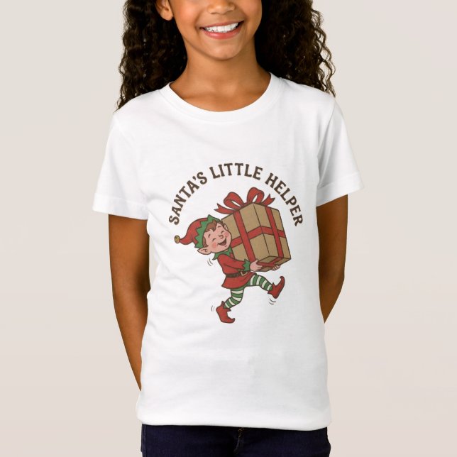 T-Shirt Le Petit Aide du Père Noël (Devant)
